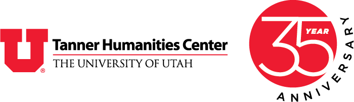 Tanner Humanities Center 35th Anniversary Logo Red Horizontal PNG